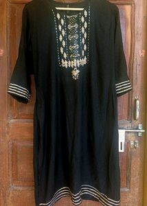 Black Kurta Set