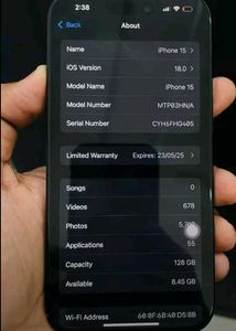 iPhone 15 - Excellent Condition!