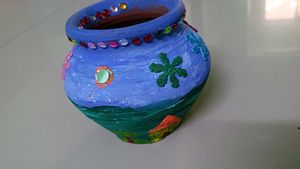 Handmade Clay Trinket Box