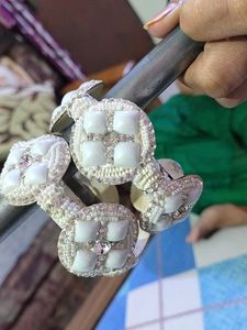 Elegant Pearl &amp; Embellished Bangle Set