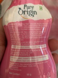 PURE ORIGIN KOREAN VIT C FACE POWDER