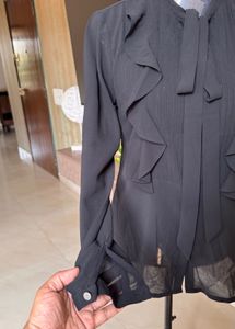 Frill Buttoned Shirt