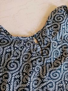 Black And White Kurta