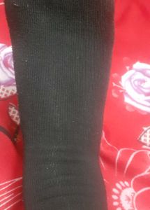 Black Formal Party Club Jutti With Weared Socks