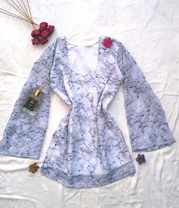 fairy corset back Georgette kurti 🫶🏻