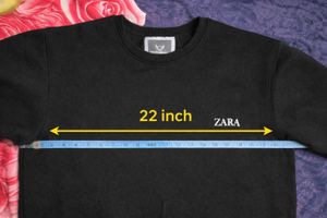 Men’s Black Winter Fleece Sweatshirt | Round Neck