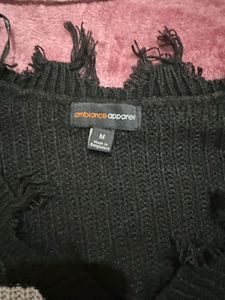 Striped Knit Sweater