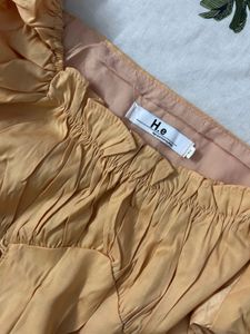 Cute Puff Sleeve Mini Dress