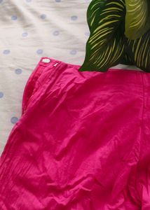 Pink Casual Pants