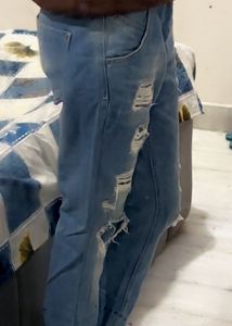 Ripped Denim Jeans