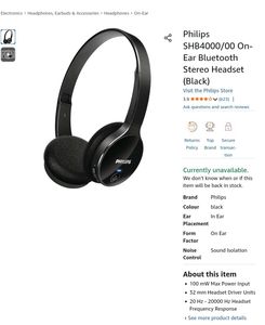 Wireless Bluetooth Headphones