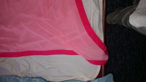 Pink Embroidered Kaftan Top