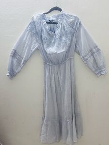 M&S Blue Dress