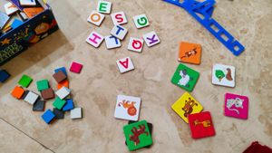 Magnetic Puzzle, Alphabet, Colour And Pictures