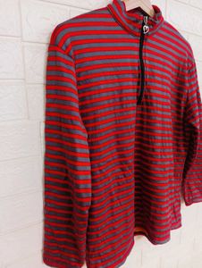 Striped Pullover Sweater