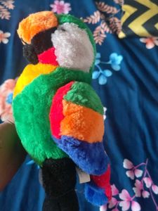 Colorful Parrot Plush Toy