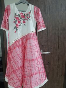 💖💞 NEW PINK COLOR 💗 BEAUTIFUL WORK KURTA💖💞💖