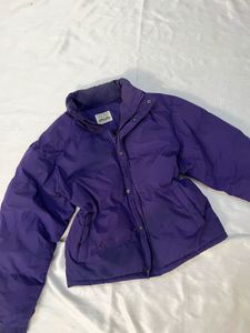 Purple Puffer Jacket