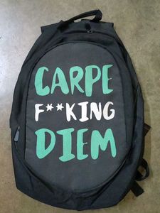 Carpe Diem Backpack