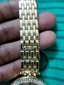 M.K 1st Copy Golden Watch Model Mk 31921