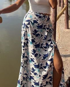 Slit Long  Skirt