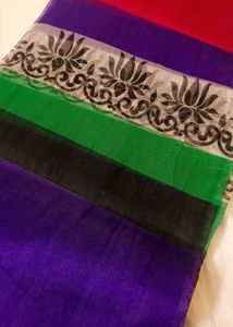 Multi Color Soft Saree