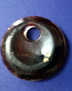 Murano Glass Donut Pendant