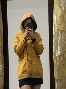 Yellow Parka Jacket