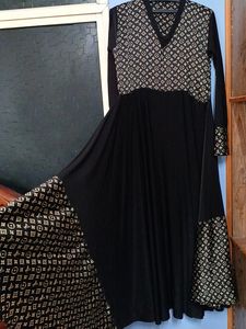 Excellent Black Flared Abaya/burka