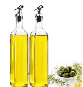 Glass Oil Dispenser Combo Of Two-New With Tag