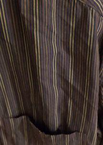 Striped Button-Down Shirt