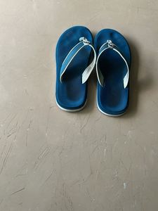 Blue Flip Flops