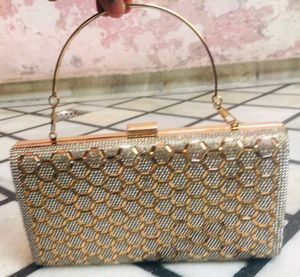 Sparkling Gold Clutch