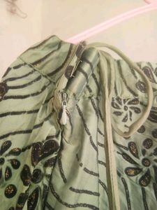 Beautiful New Crop Top With Lehenga and Dupatta