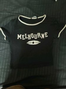 black crop top