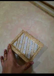 Elegant Beaded Clutch