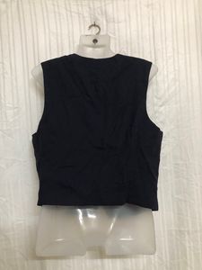 Liz Claiborne Blue Waistcoat