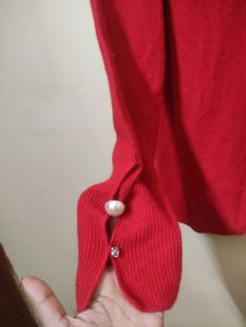 women Red sweatshirt ❤️