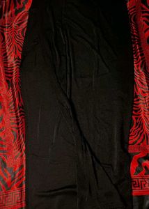 slit long skirt
