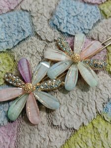 Korean Hair Clips Flower Style Multi Colour