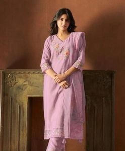 Elegant Embroidered Kurta Set