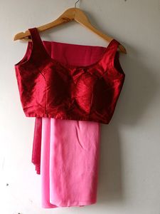 Pink Saree