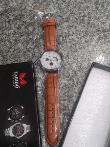 Tarido Quartz Watch with Leather Band