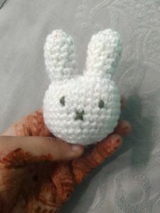 Crochet Cute Cat And Bunny Keychains