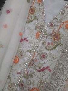 Partywear Embroidery Gown