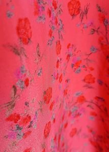 Tomato Red Designer Kurta