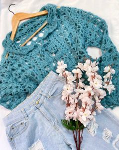 Pinterest Crochet Open Cardigan B