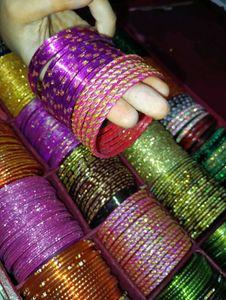 Designer and Fancy Bangles With Box