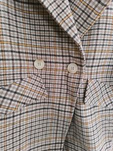 Plaid Blazer