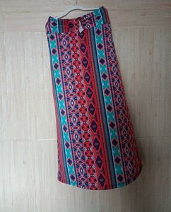 Printed  Long Skirt For Women